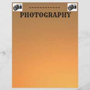 Papel Timbrado Letterhead da Fotografia de Kansas