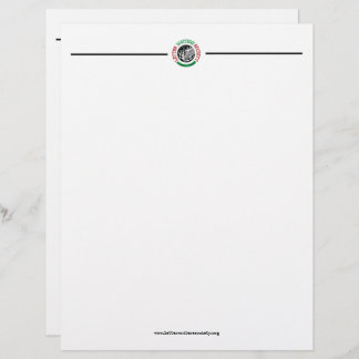 Papel Timbrado Letterhead da Sociedade de Escritores de Letras