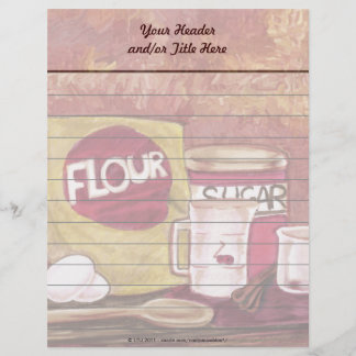 Papel Timbrado Letterhead de cozinheiros velhas