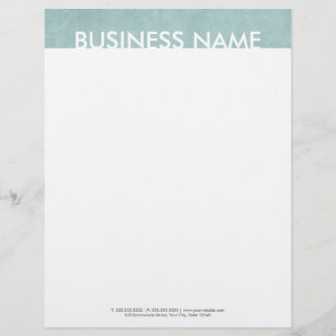Papel Timbrado Letterhead de Texto Simples Negrito