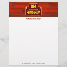 Papel Timbrado Letterhead do Contratante