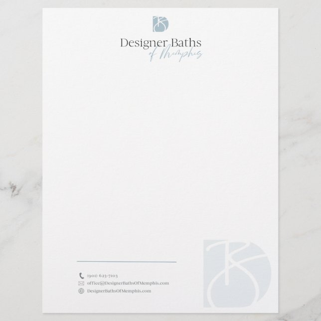 Papel Timbrado Letterhead - Lista Privada (Frente)
