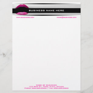 Papel Timbrado Letterhead Para Cosmetologistas