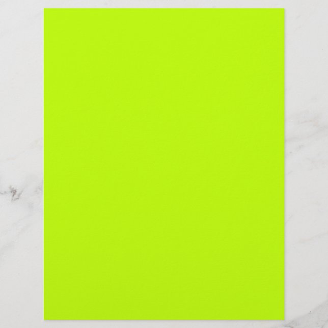 Papel Timbrado Limão amargo (cor sólida) (Frente)