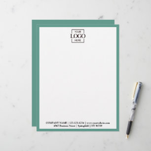Papel Timbrado Logotipo Comercial de Marcas da Empresa Elegant Cu