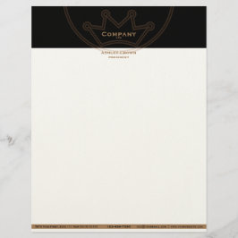 Papel Timbrado Logotipo Coroa - Cabeçalho