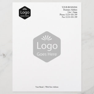 Papel Timbrado Logotipo de empresa do Promocional personalizado