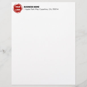 Papel Timbrado Logotipo de empresa PERSONALIZADO