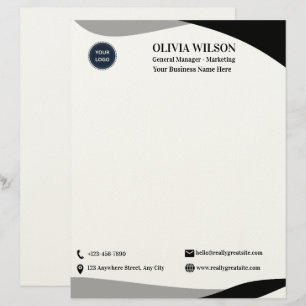 Papel Timbrado Logotipo Empresarial