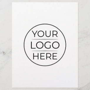 Papel Timbrado Logotipo Moderno de Marcas Empresariais