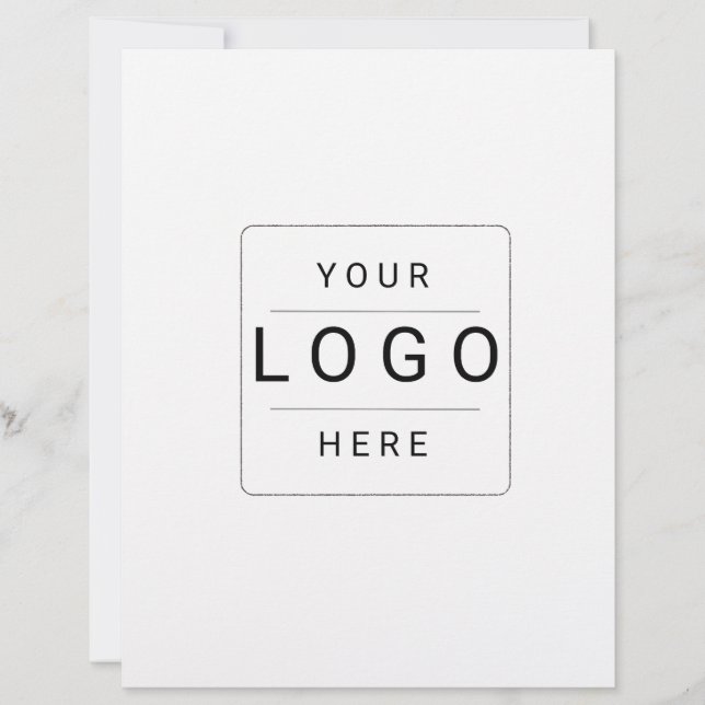 Papel Timbrado Logotipo Personalizado (Frente)