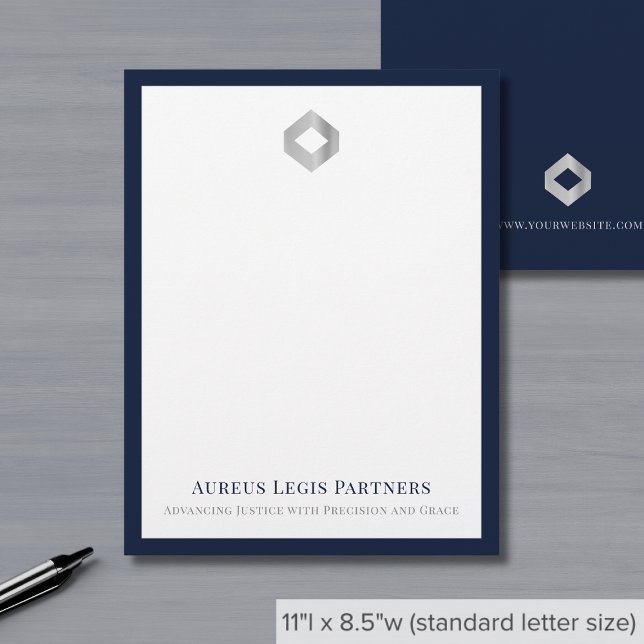 Papel Timbrado Logotipo Personalizado Letterhead Profissional Ele (Criador carregado)