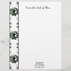 Papel Timbrado Lotus Shadow Fairy