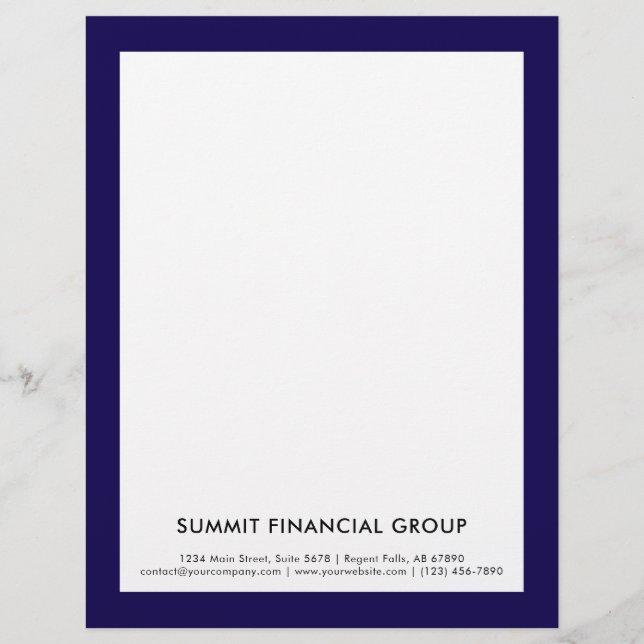 Papel Timbrado Luxo Selo Dourado Logo (Frente)