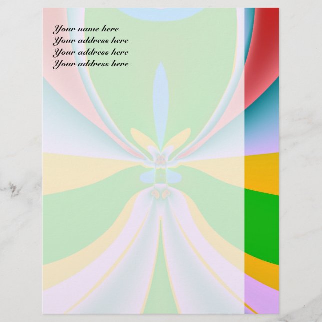 Papel Timbrado Magic Way Letterhead Modelo (Frente)