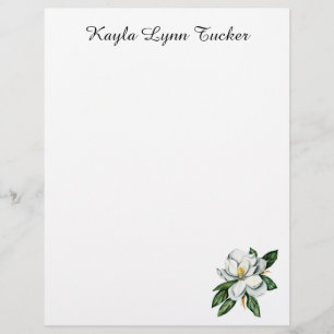 Papel Timbrado Magnolia Letterhead