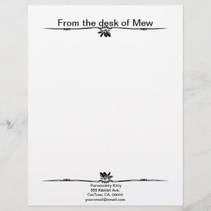 Papel Timbrado Magnolia Shadow Fairy