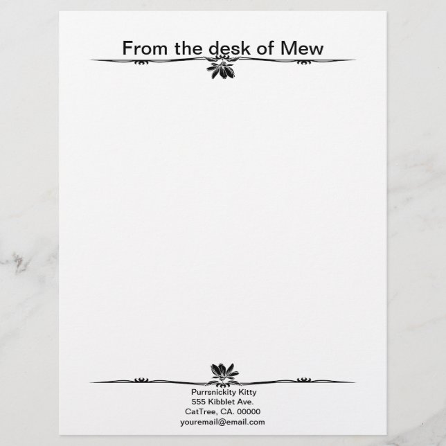 Papel Timbrado Magnolia Shadow Fairy (Frente)