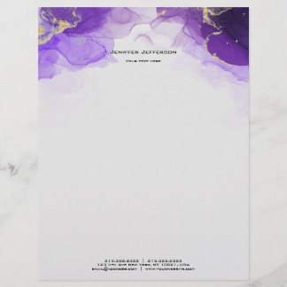 Papel Timbrado Marble Letterhead