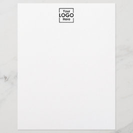 Papel Timbrado Marca personalizada de logotipo de empresa simples