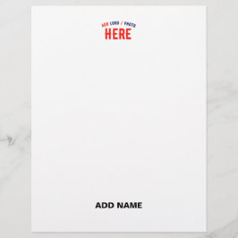 PAPEL TIMBRADO MARCA VERIFICADA BRANCA PERSONALIZÁVEL MODERNA