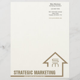 Papel Timbrado Margem do Marketing Estratégico