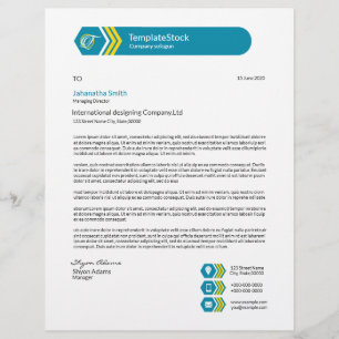 Papel Timbrado Margem Mínima Letterhead