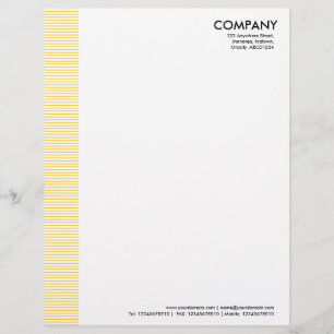 Papel Timbrado Margem Vinculada - Âmbar