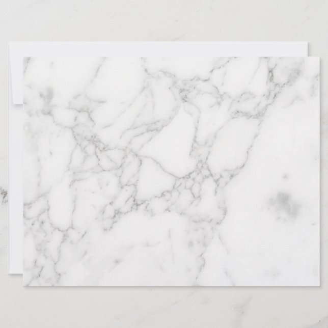 Papel Timbrado Mármore Branco (Frente)