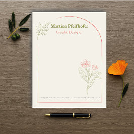 Papel Timbrado Mediterranean & Elegant