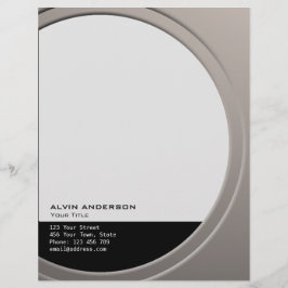 Papel Timbrado Metálico brilhante Personalizável qualquer Texto e