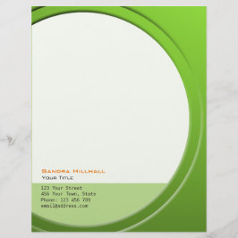 Papel Timbrado Metálico fresco Geométrico qualquer texto e cor