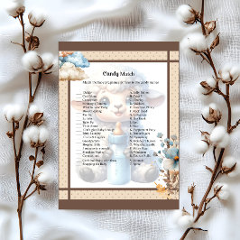 Papel Timbrado Minha Pequena Lamb - Correspondência De Doces