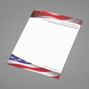 Papel Timbrado Modelo de Cabeçalho de Carta de Notário Público EU