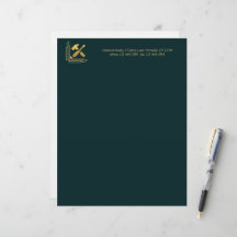 Modern Building Construction Golden & Black