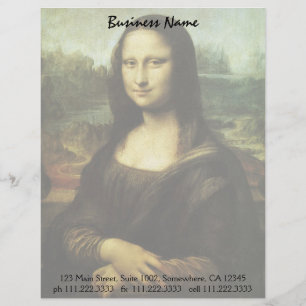 Papel Timbrado Mona Lisa por Leonardo da Vinci, Arte Renascentist
