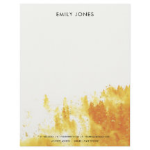 MONOGRAMA DE FOLIAGEM DE ÁRVORE AMARELO DE COR DA 