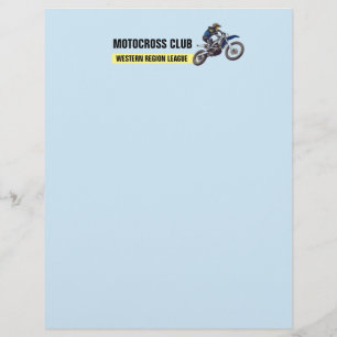 Papel Timbrado Motocross