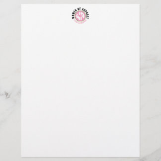 Papel Timbrado Mulheres de Asfalto Letterhead