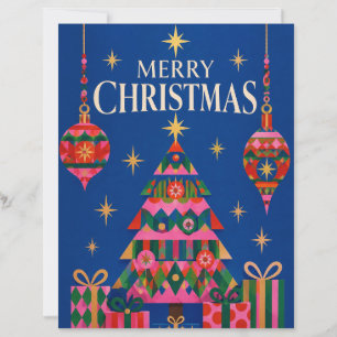 Papel Timbrado Natal Moderno, Tipografia Negrito de Feliz Natal