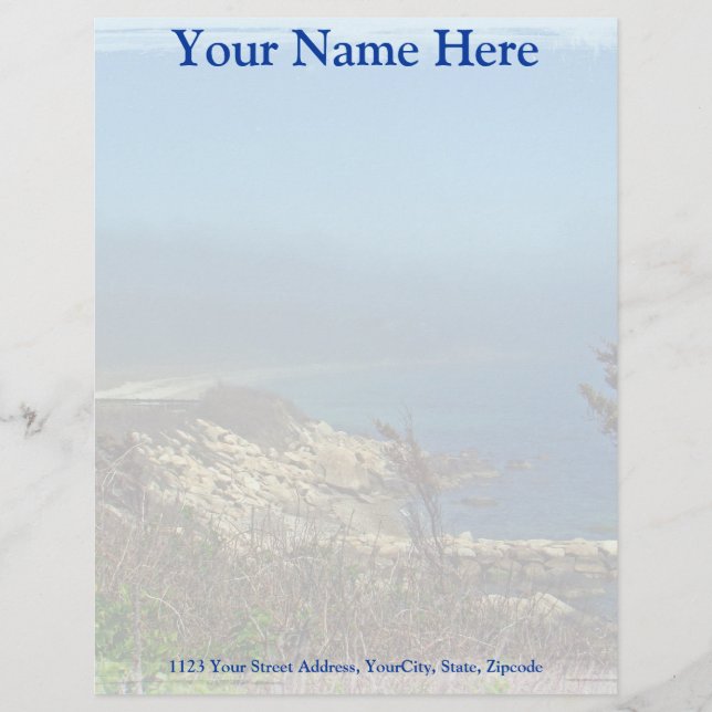 Papel Timbrado Nobska Point - Woods Hole - Cape Cod Massachusetts (Frente)