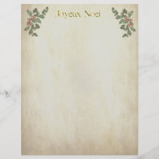 Papel Timbrado Noel de Joyeux