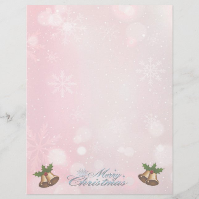 Papel Timbrado Noel timbrado (Frente)