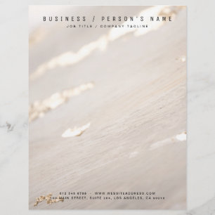 Papel Timbrado Ouro Folheado Moderno com Classe