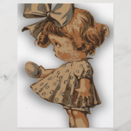 Papel Timbrado ovo de Páscoa antigo