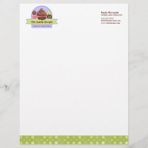Papel Timbrado Padaria Doce Desserts