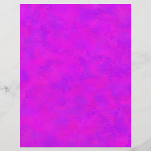 Papel Timbrado Padrão Abstrato Rosa Roxo