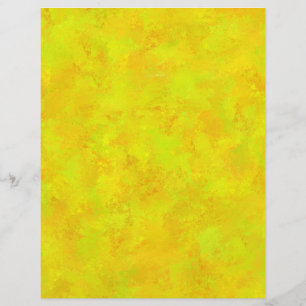 Papel Timbrado Padrão de Abstrato Verde Laranja Amarelo