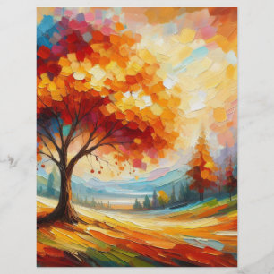 Papel Timbrado Painting Com Cor Brilhante- 96771
