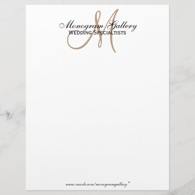 Papel Timbrado Papel de Reciclado Letterhead para logotipos empre (Frente)